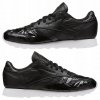 Buty damskie Reebok  sportowe czarne sneakersy skórzane